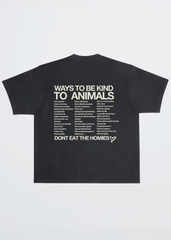 WAYS to BE KIND to ANIMALS TEE