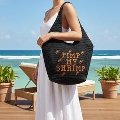 Pimp My Shrimp Oversizes Beach Bag