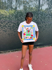 Vintage Tennis Shot Tee. Size Large