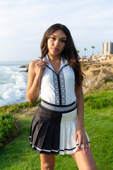 Victory Link Skirt | Black & White