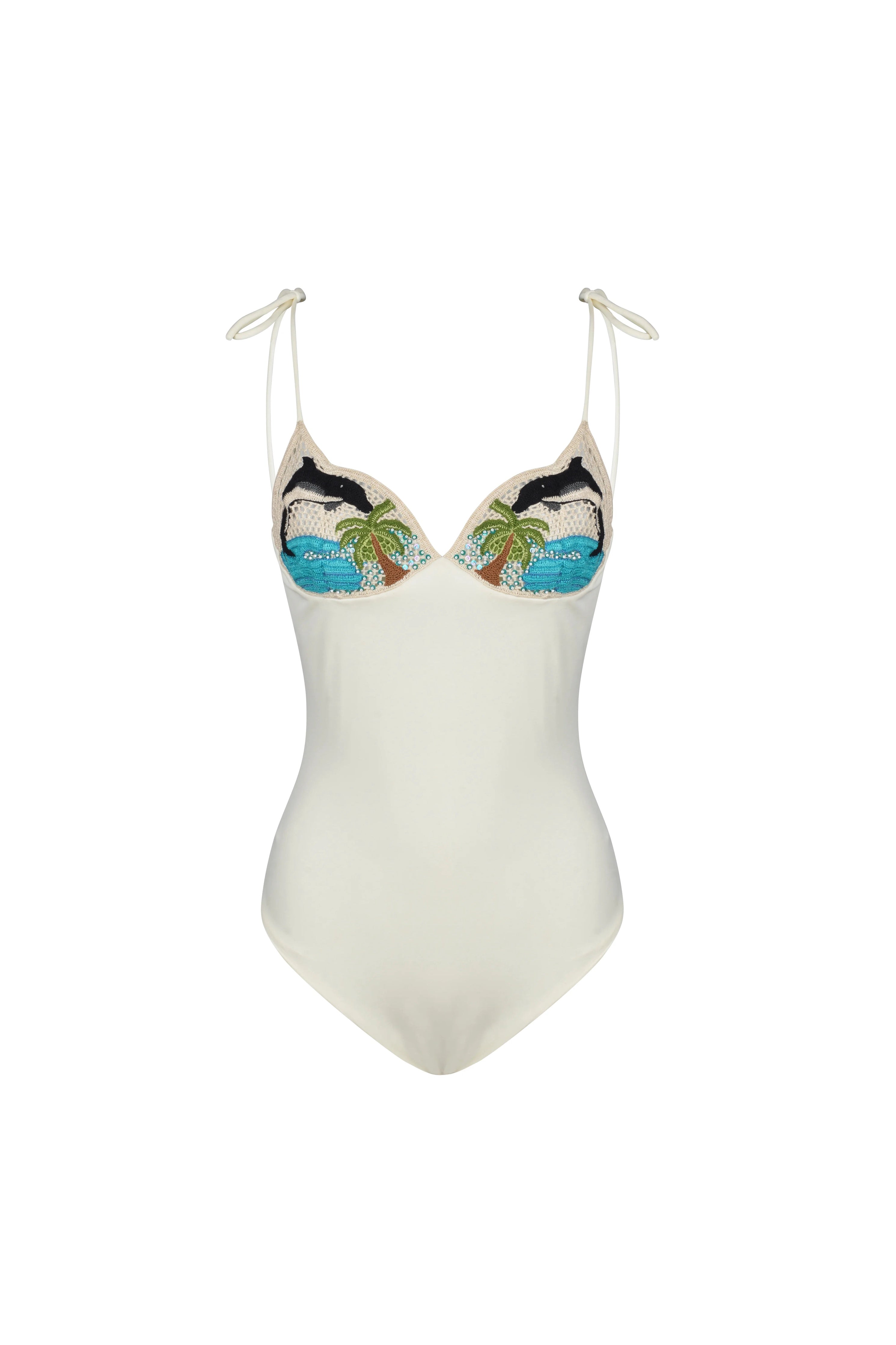 Dolphin One Piece Swimsuit
