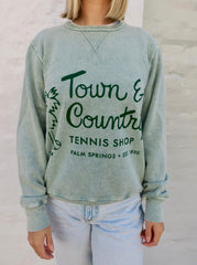 Town & Country Tennis Club Crewneck Sweatshirt