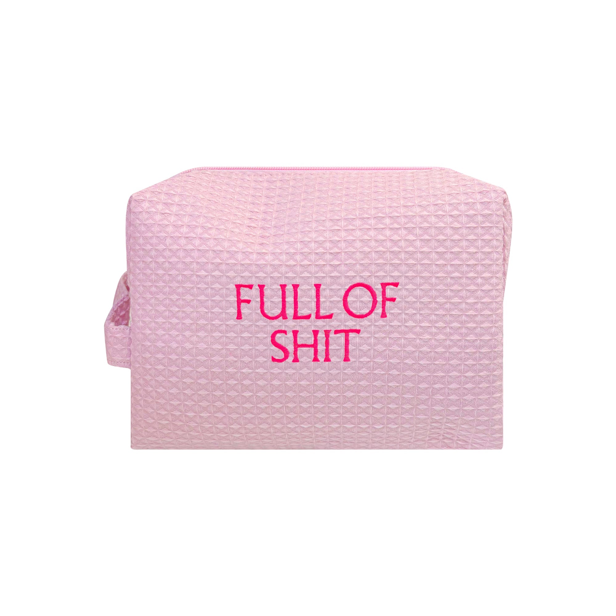 Pink Full of Shit Waffle Bag