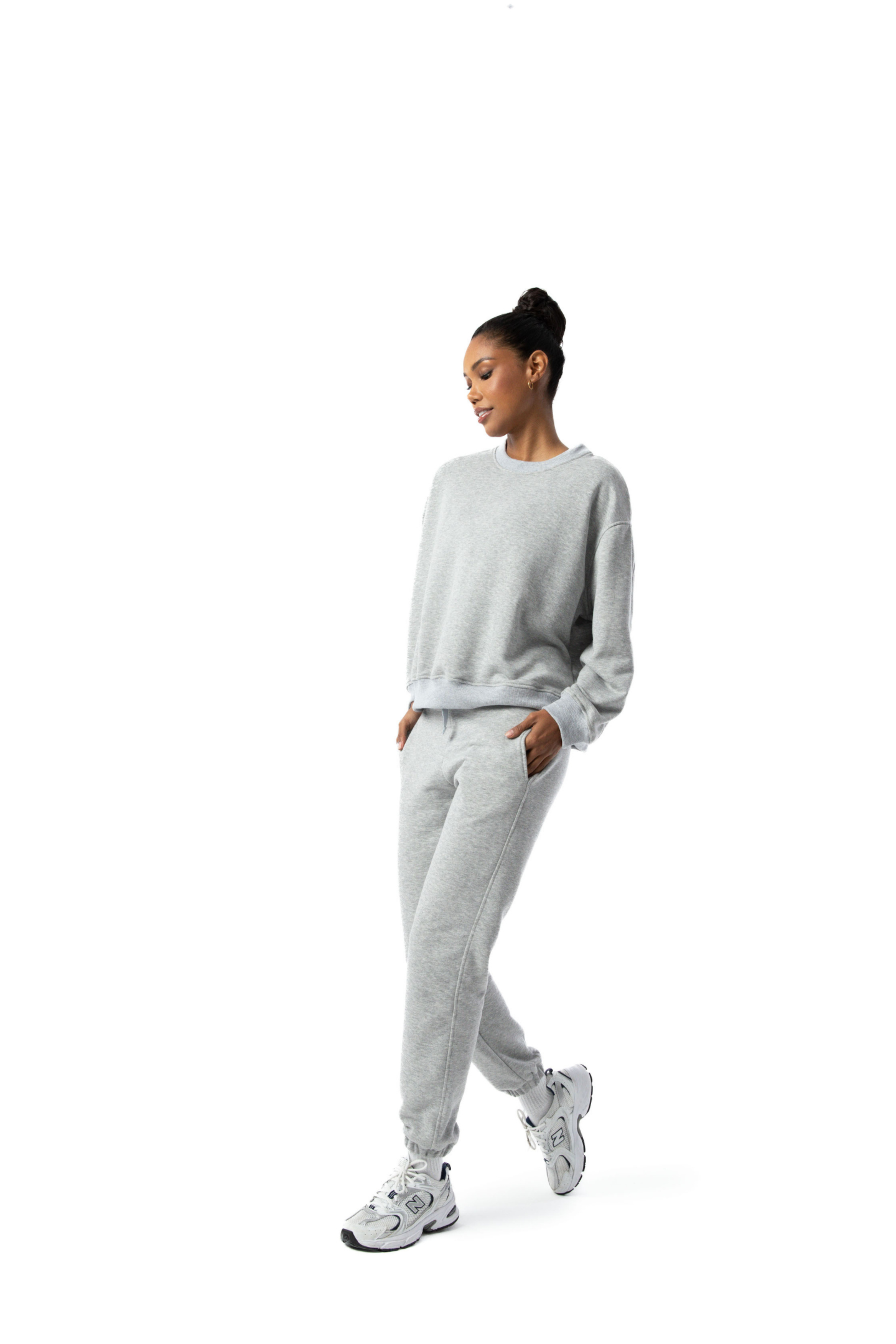 ROND SWEATSHIRT - FEATHER GREY