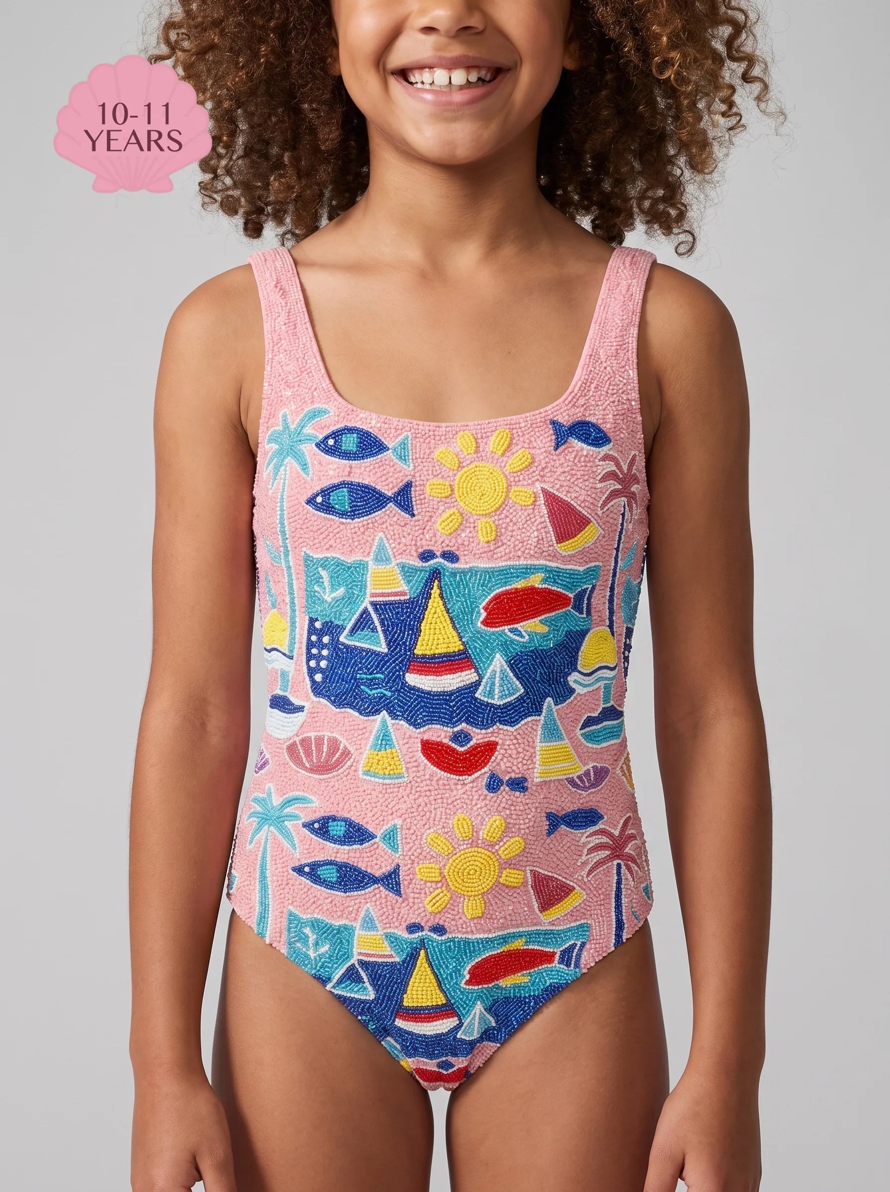 Lume Swell Kids Swimsuit Multi Colour