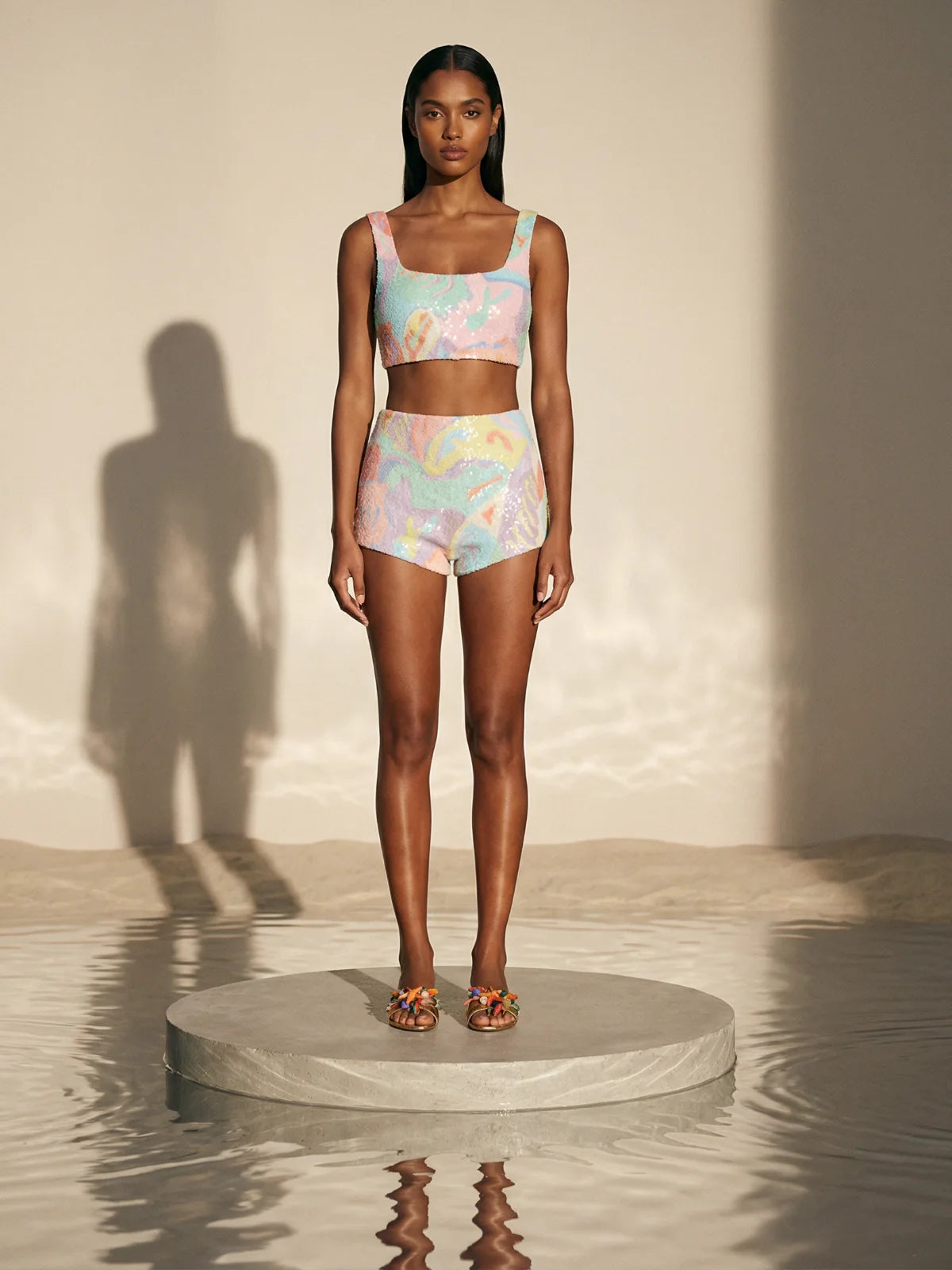Boston Pastel Reef Shorts