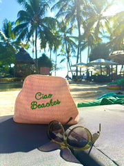 Ciao Beaches Pink Clutch