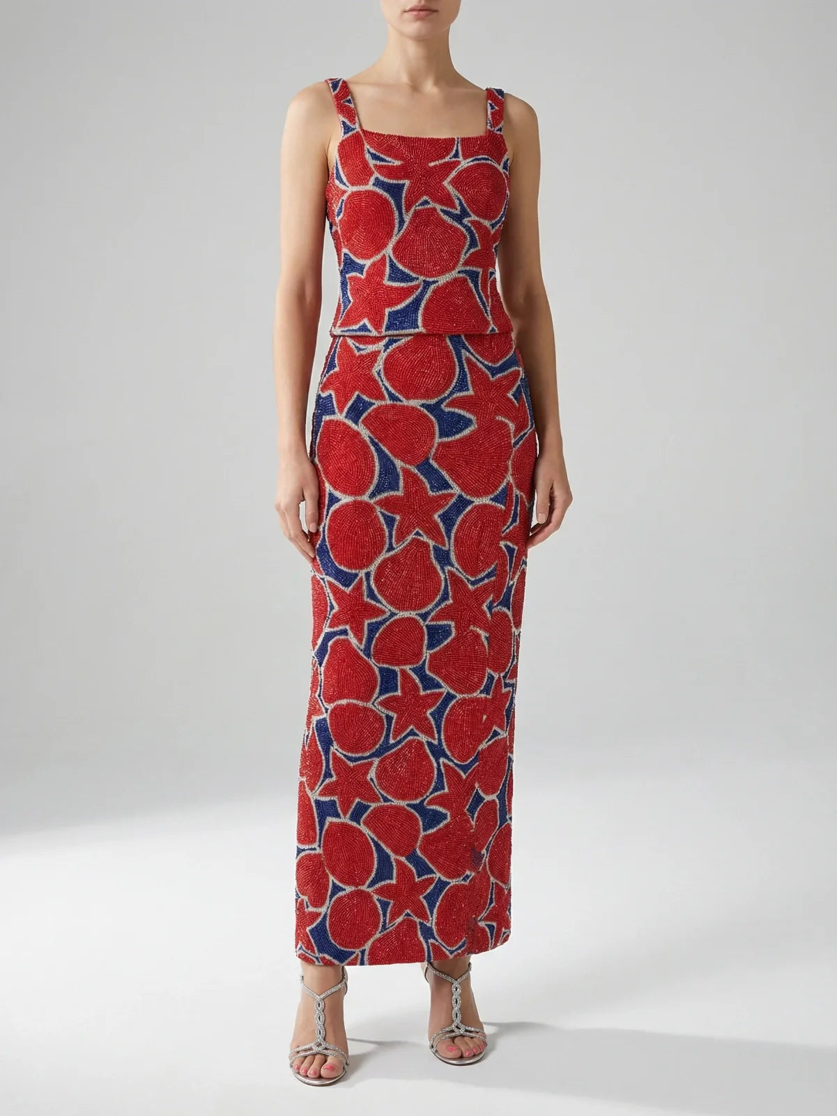 Sea Moscow Long Co-Ord Top Multi Colour