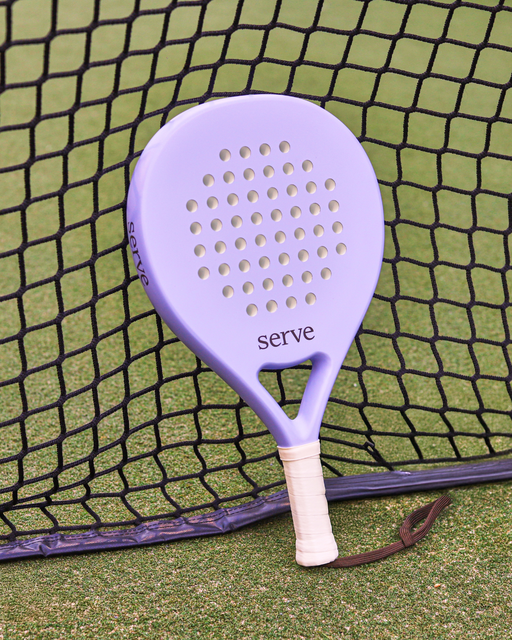 Pastel Purple Padel Racquet