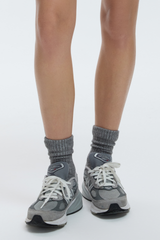 ADJUSTABLE COOLMAX SOCKS – STORM / GREY MELANGE