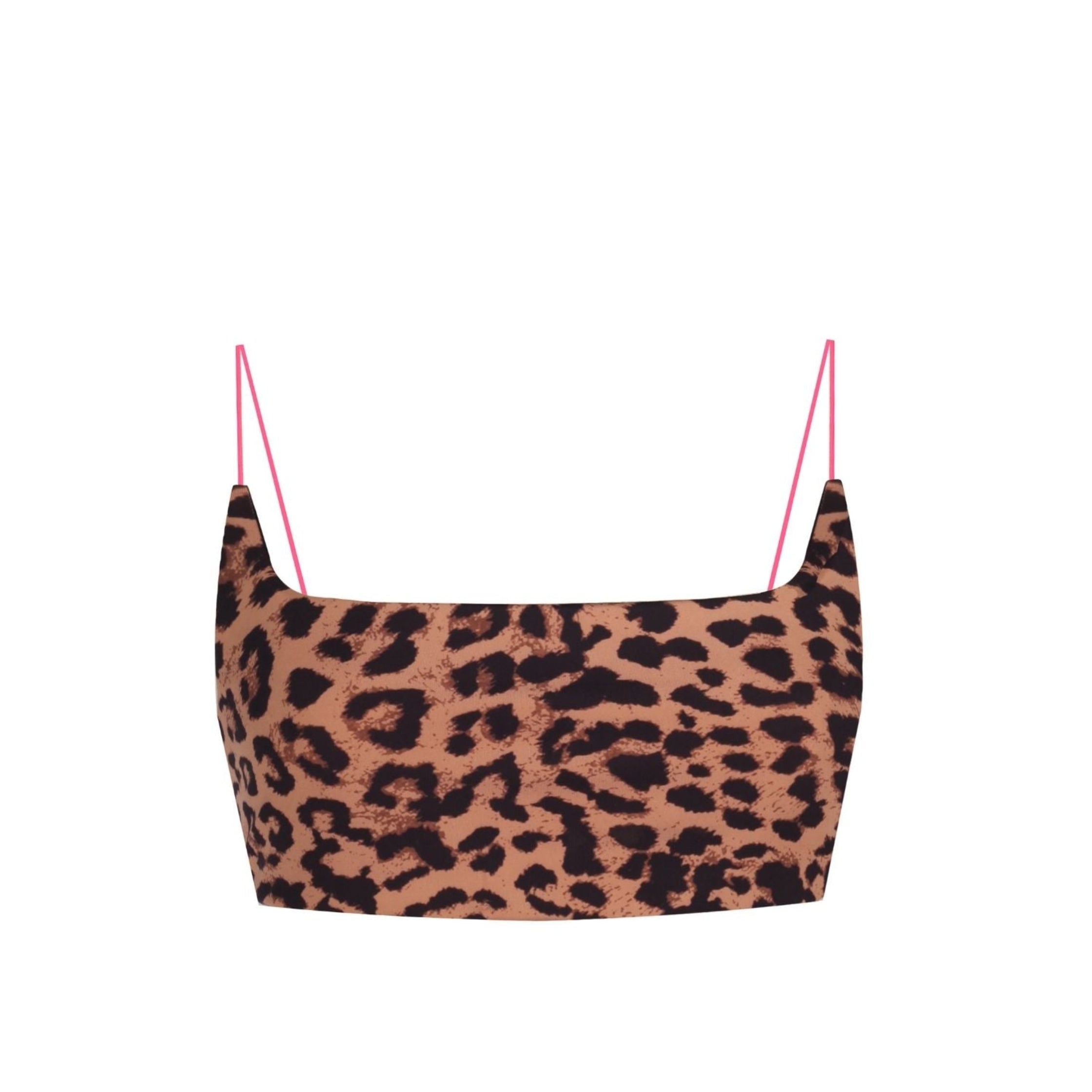 SKINNY BRA - LEOPARD