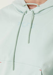 Free Heaven Crop Hoodie - Surf Spray