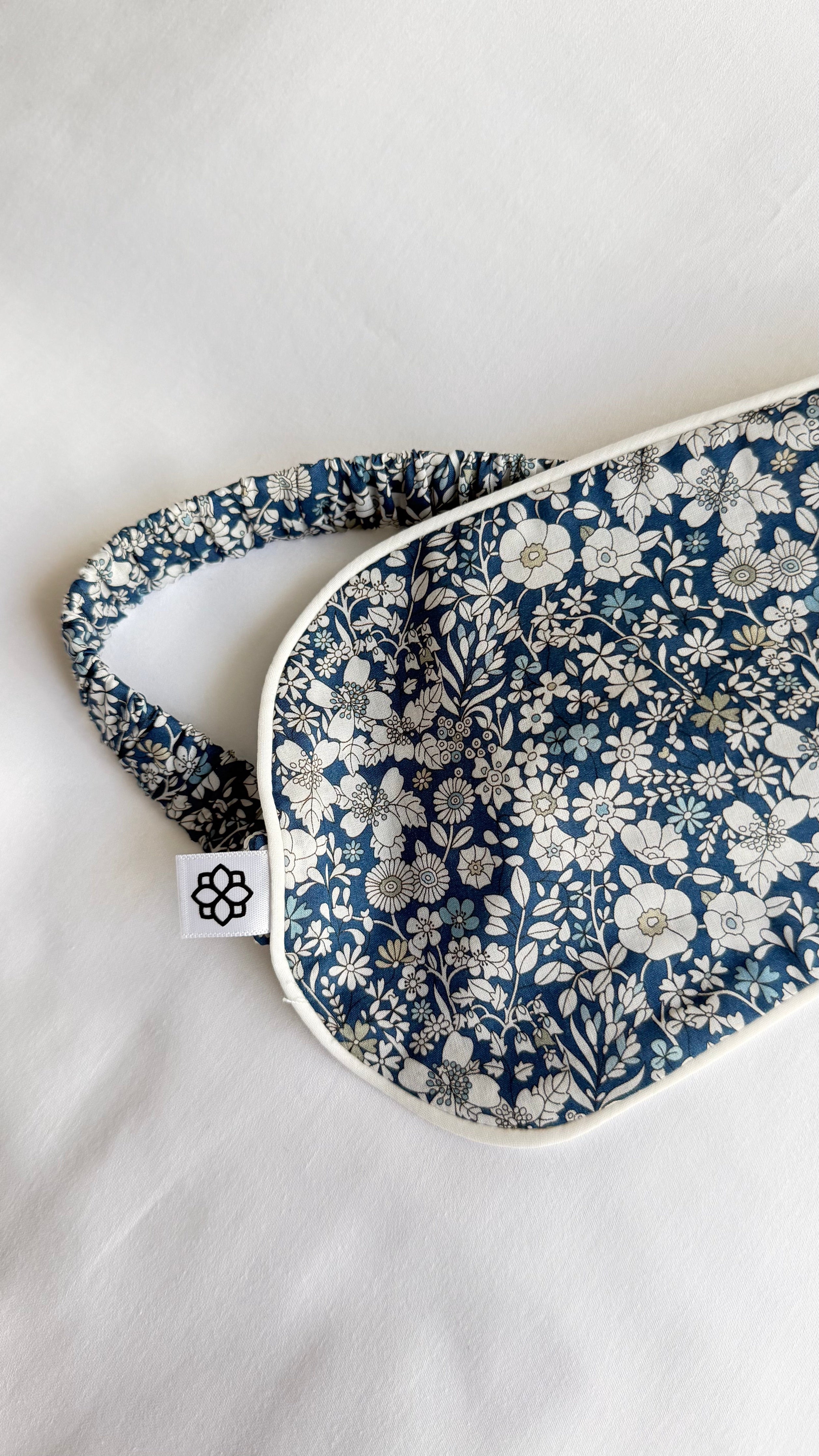 NEW Luxury Lavender Eye Mask - Floral Blue