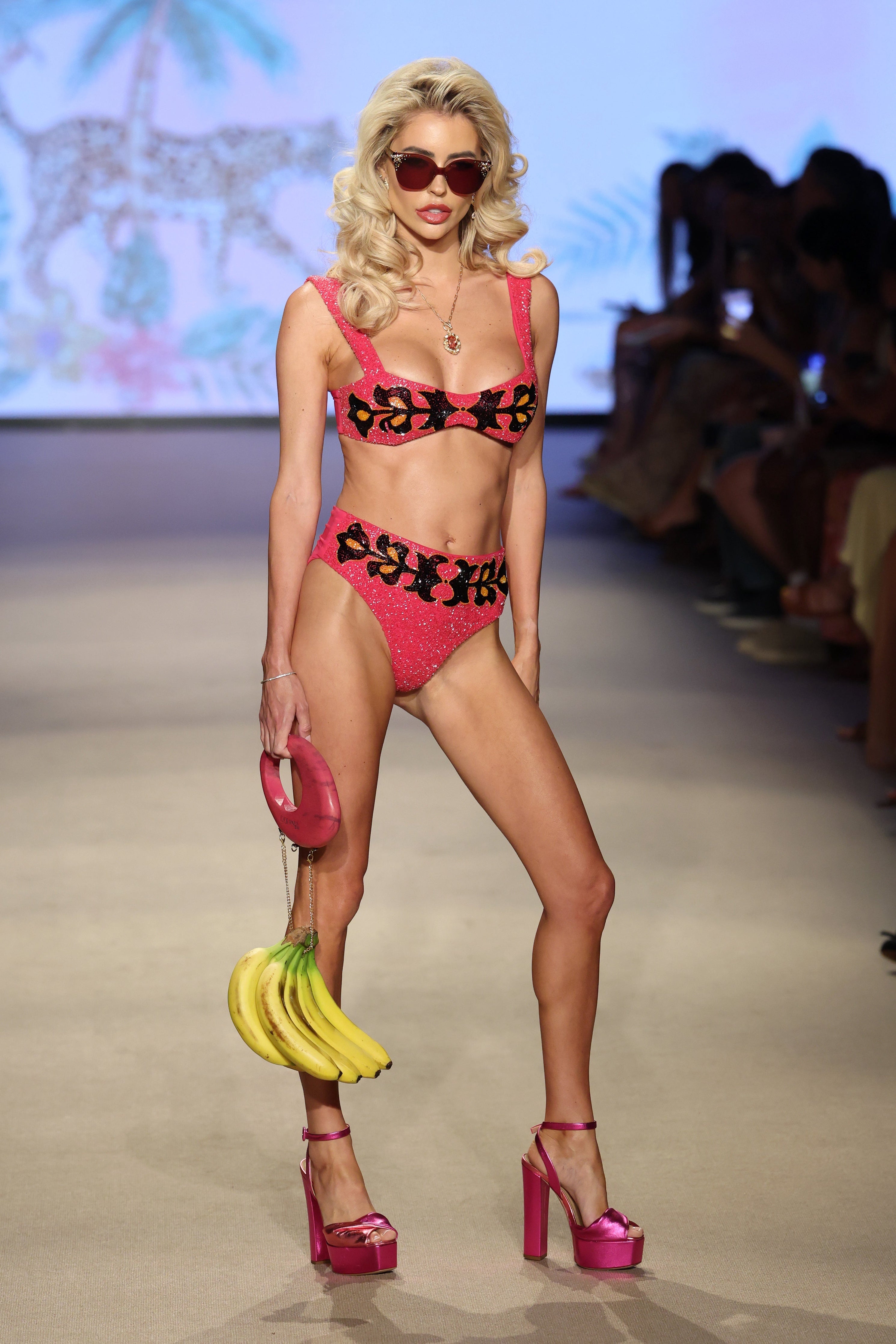 Oceanus X Bárbara Hulanicki Aria Pink Bikini Top