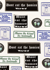 FREE RANGE HUMAN STICKER