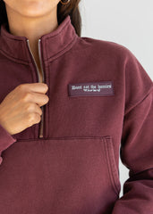 CORE HALF ZIP CREWNECK