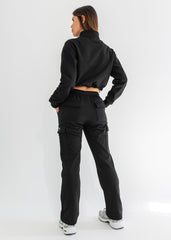 COZY FLEECE CARGO SWEATPANT