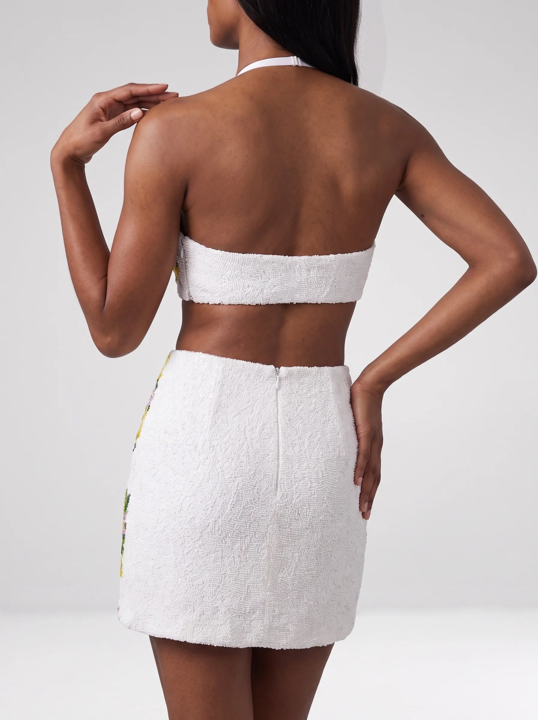 Lemon Blossom Bikini Co-Ord Skirt