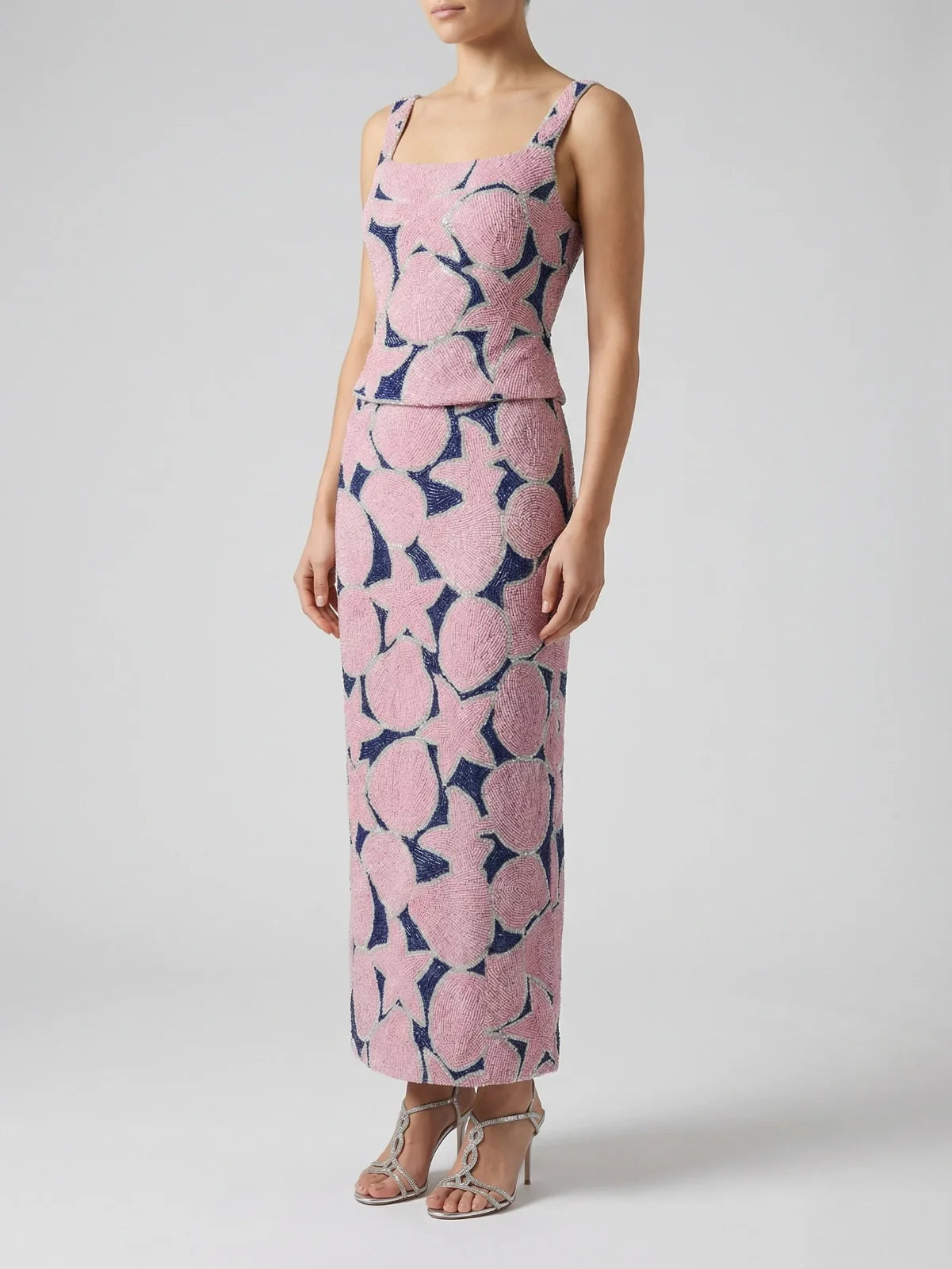 Sea Moscow Long Co-Ord Top Multi Colour