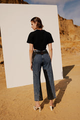 Free Heaven Crop Tshirt - Surf Spray