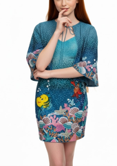 Disney | Oceanus Neptune Cape in Blue