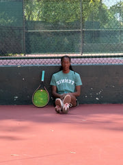 Reversed TENNIS Varsity Tee