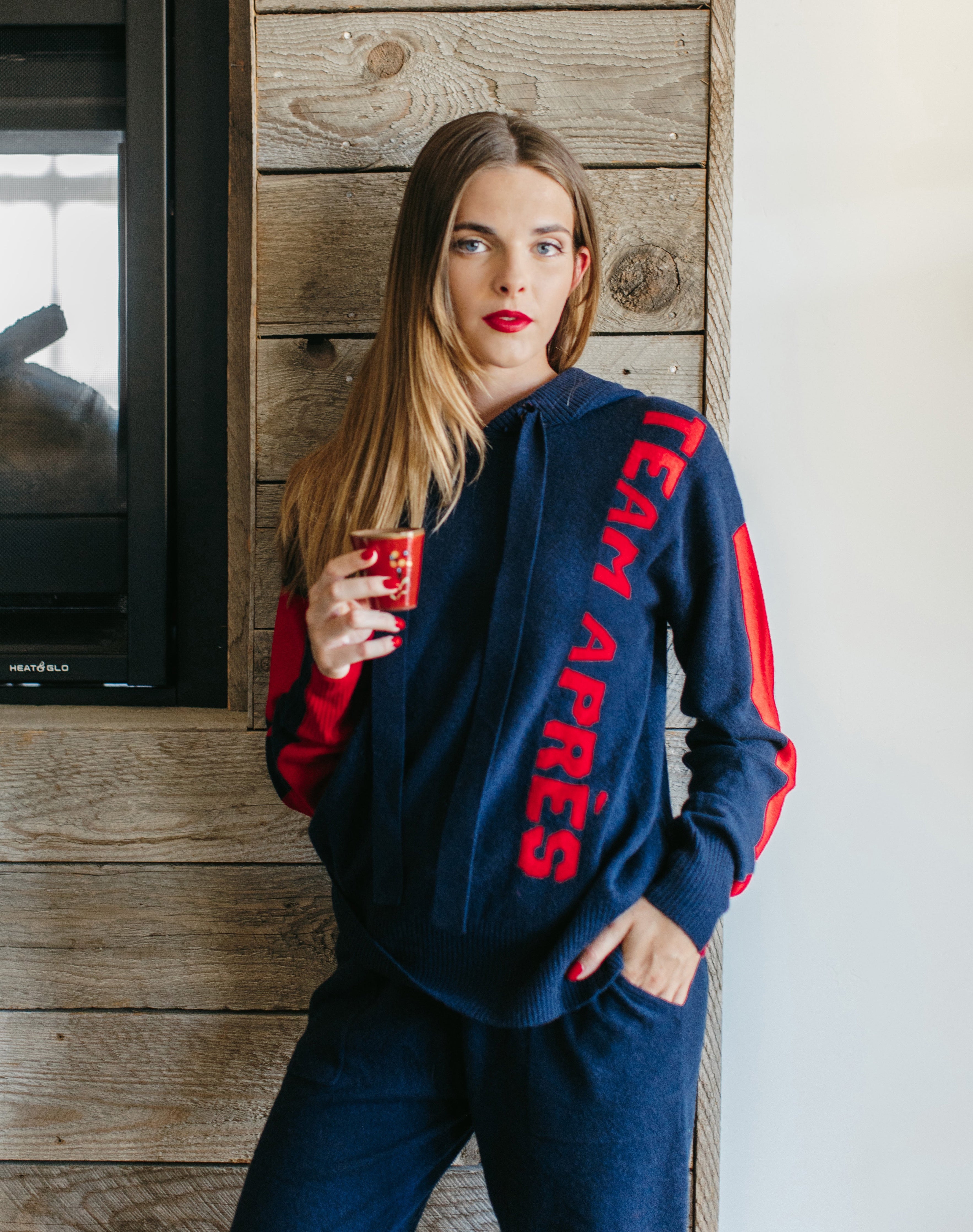 TEAM EVENT X ZENZEE  "Team Après" Cashmere Blend Hoodie