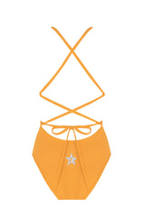 RACER SWIMSUIT - MANGO
