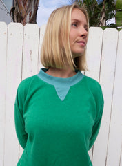 The Retro Courtside Pocket Crewneck