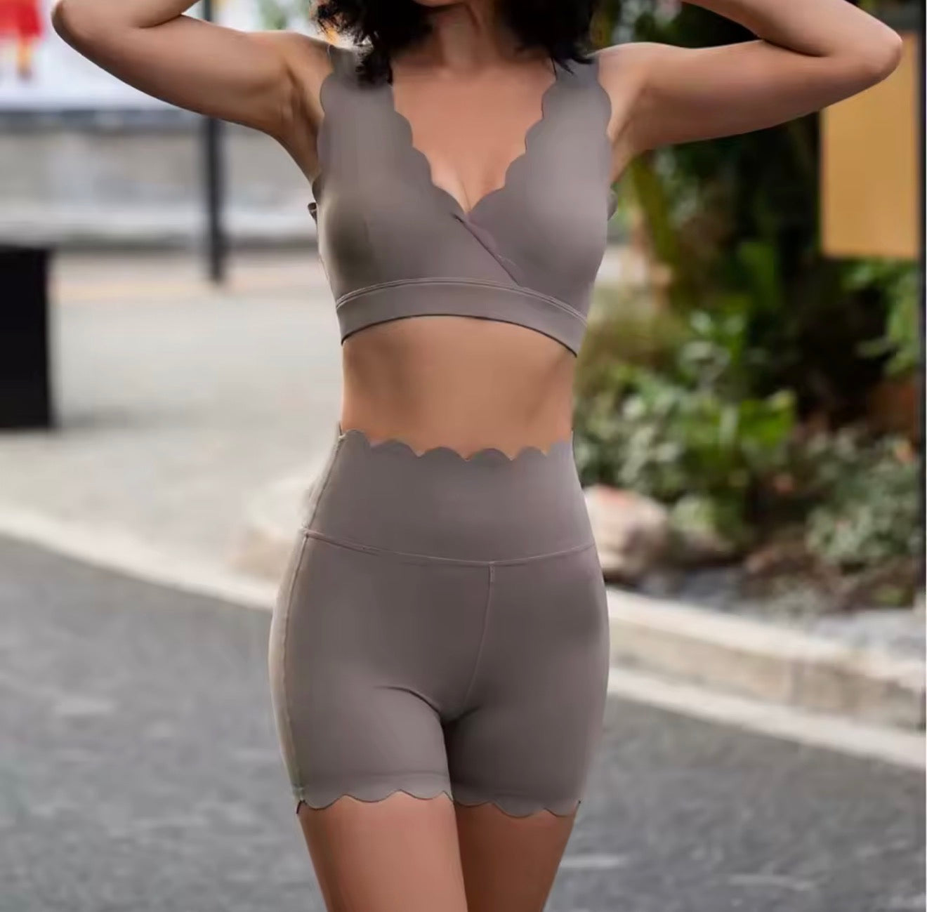 Scallop Shorts