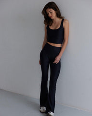 Sustainable Activewear Ralph Black Leggings