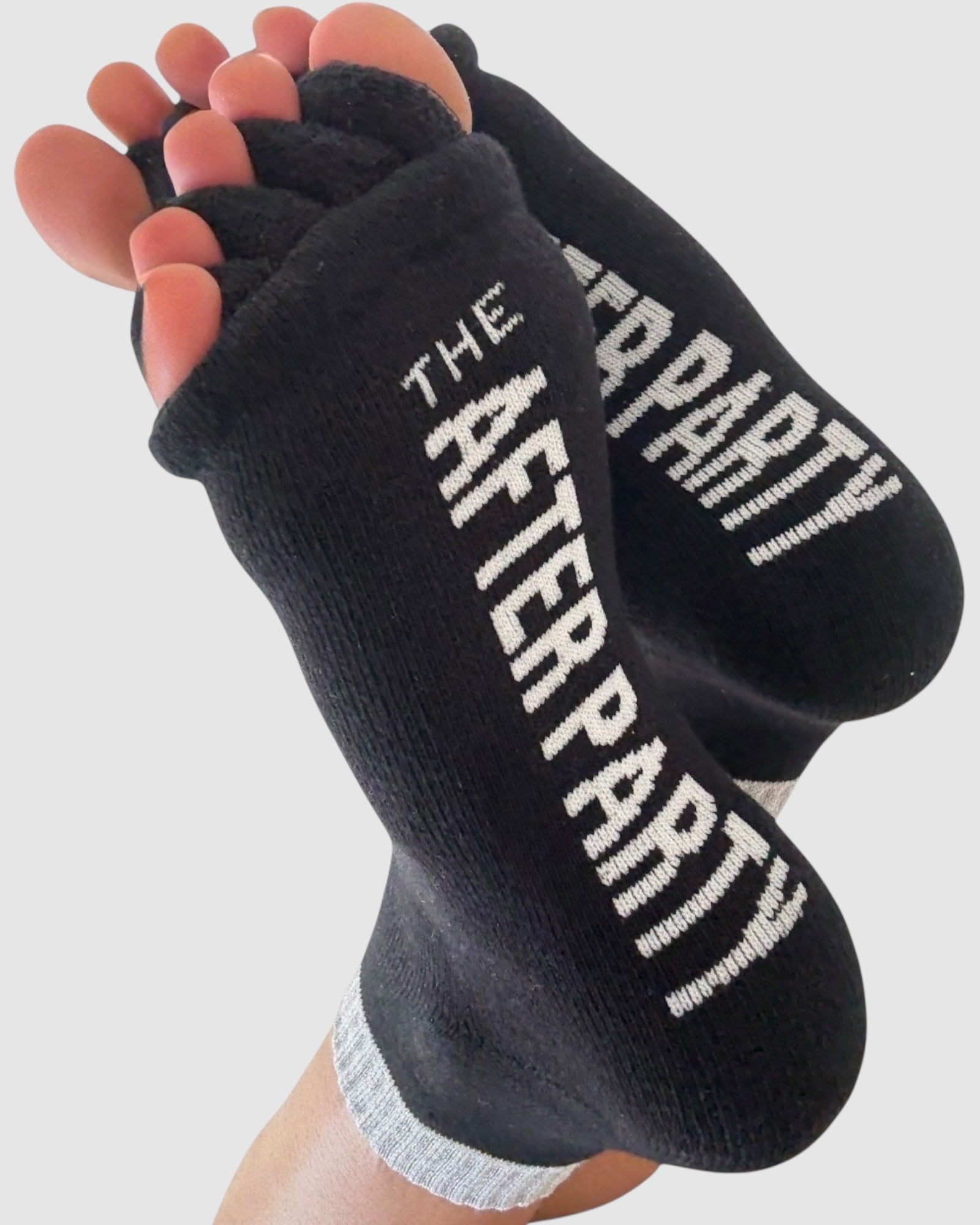 The After Party Foot Relief Socks - Black