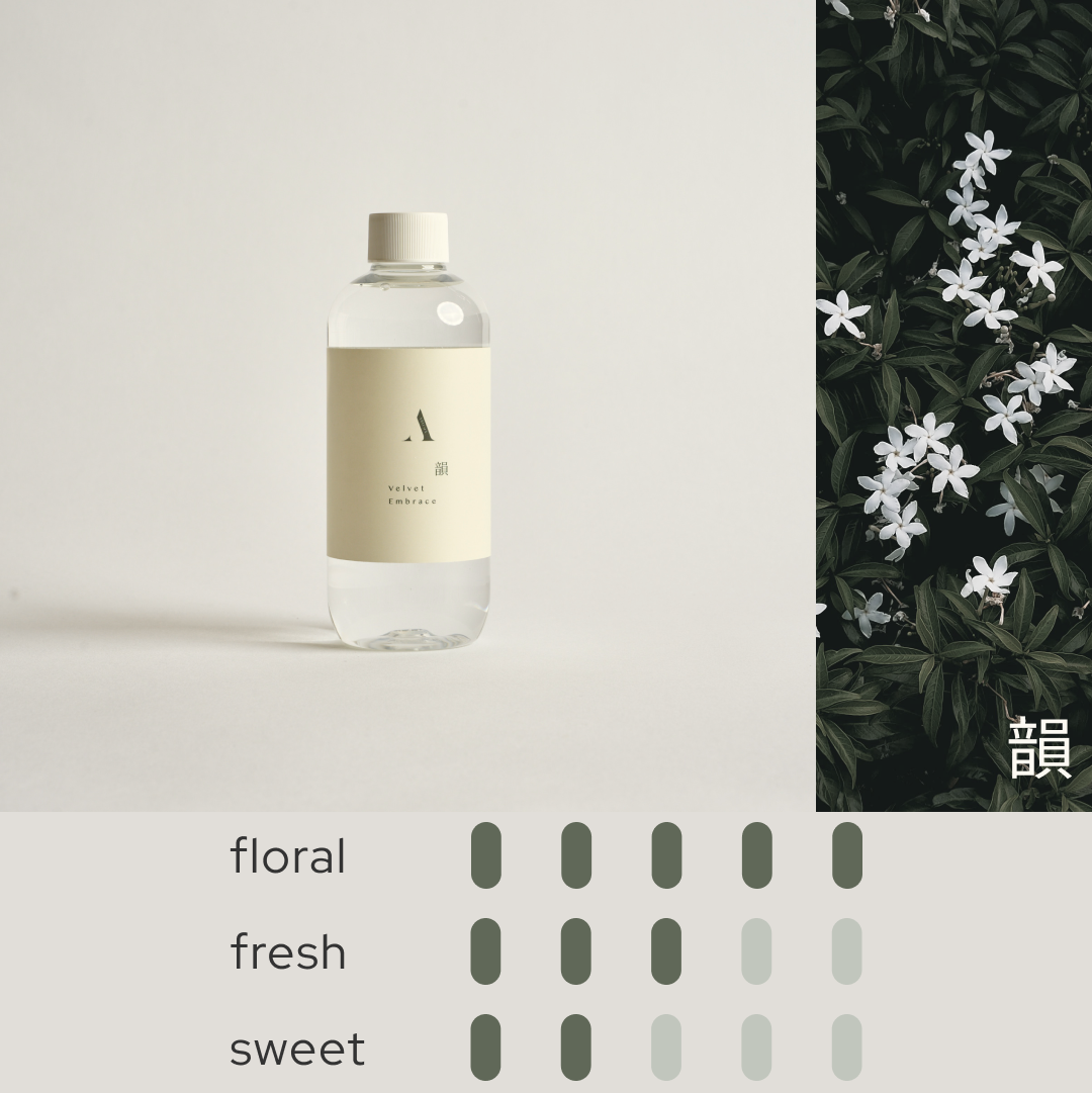 Velvet Embrace 韻 Diffuser Refill  (With 8 Reeds)