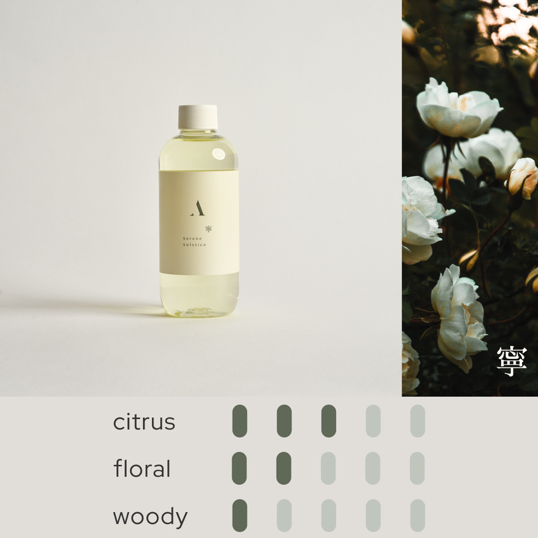 Serene Solstice  寧  Home Reed Diffuser