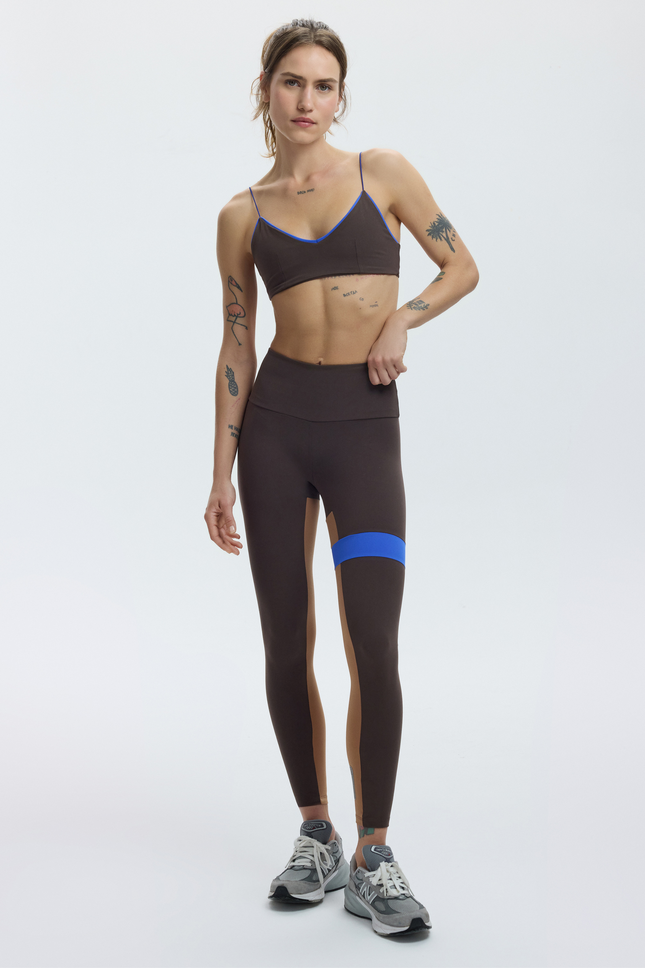 GARTER LEGGINGS - ESPRESSO MARTINI