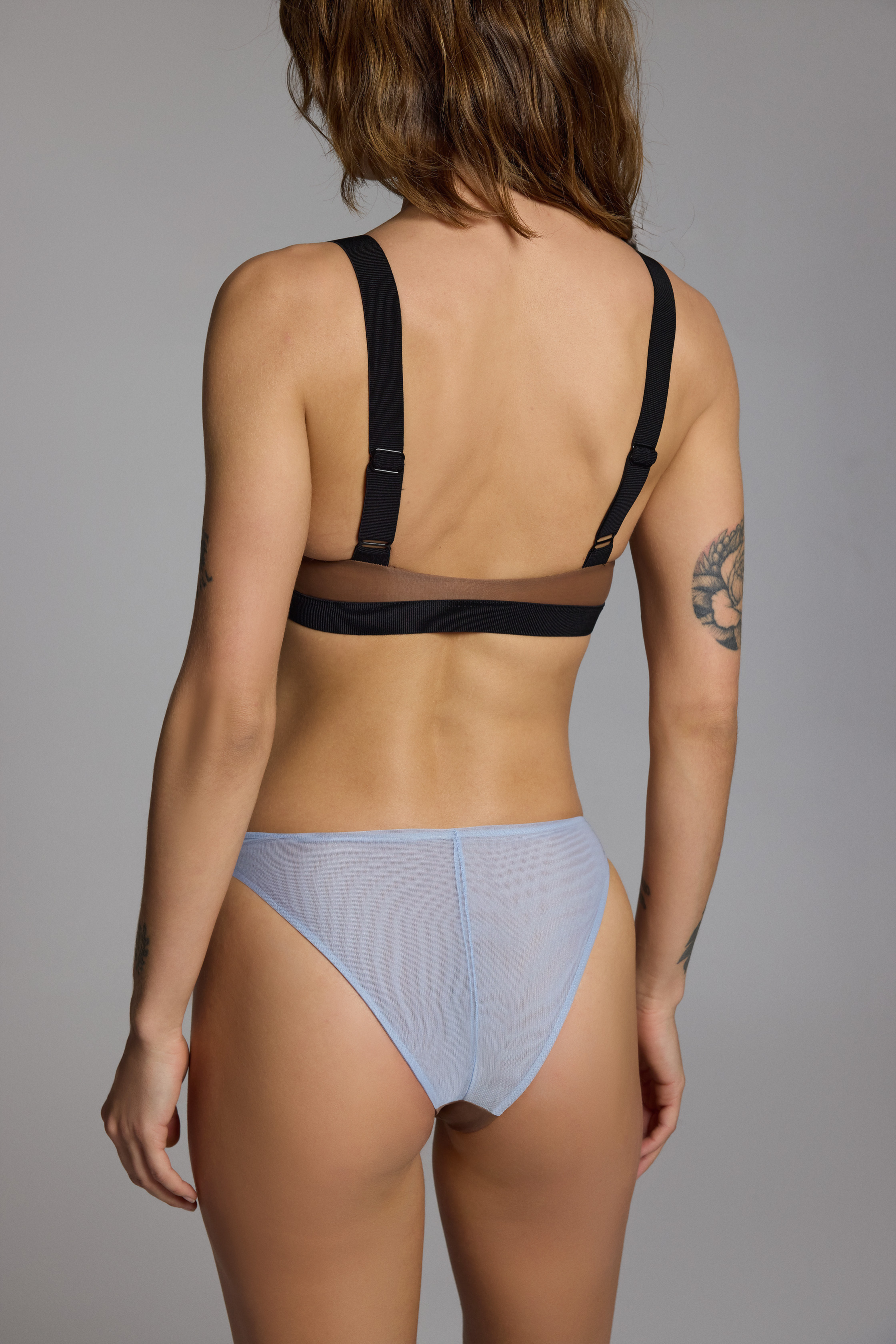 GLITZ BRALETTE - TAUPE