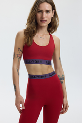 ALLYORS JUST LEGGING - FIRE RED