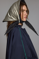 DUAL SHINE SCARF HOOD