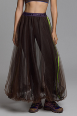 CLOUD BALOON SKIRT - ESPRESSO MARTINI