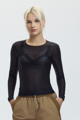 NAKED TOP - CHARCOAL