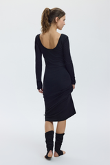 MERINO CURVE DRESS