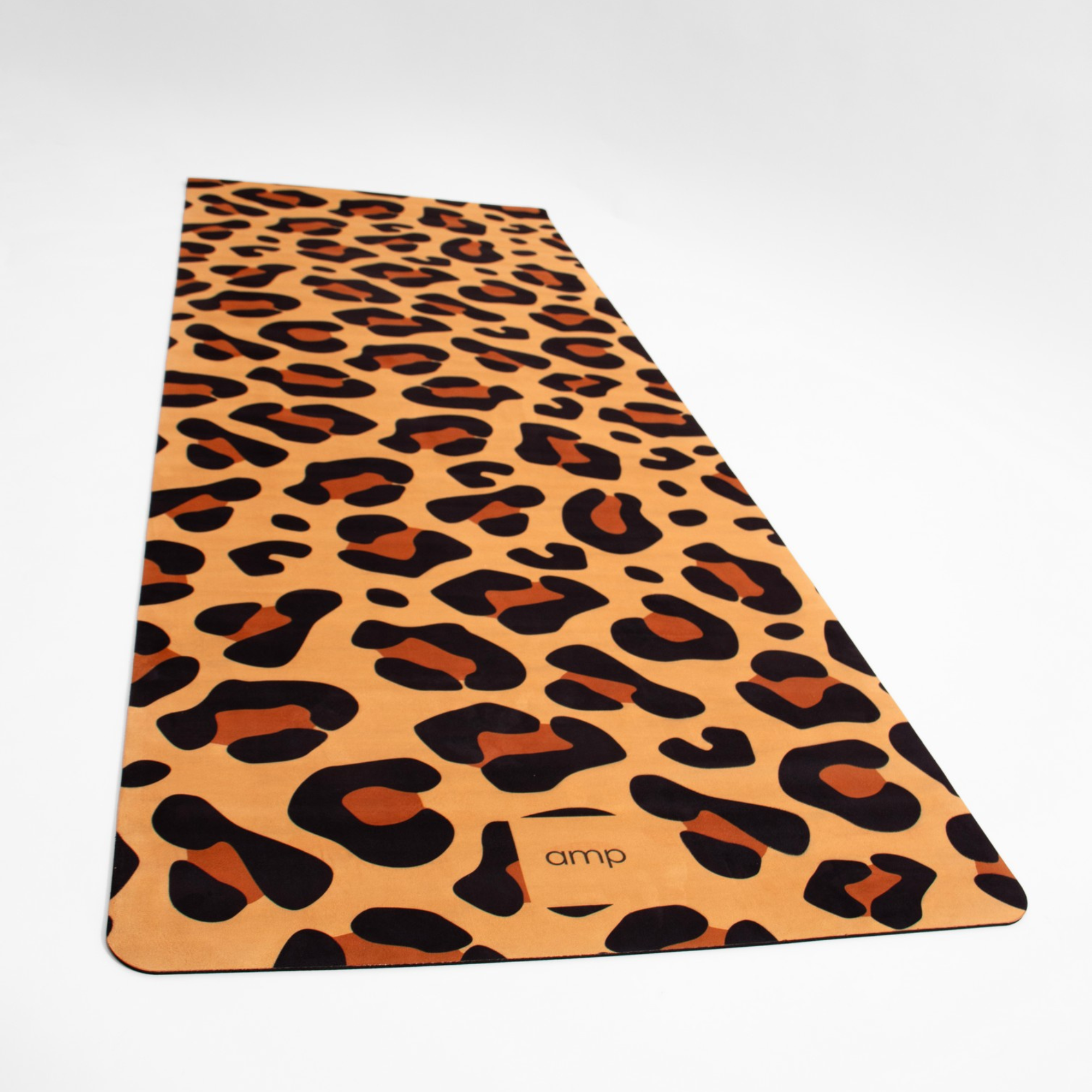 Amp Yoga Mat Leopard Vegan Suede