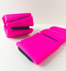 Amp Tone Up Wrist Ankle Weights 4lb Neon Pink