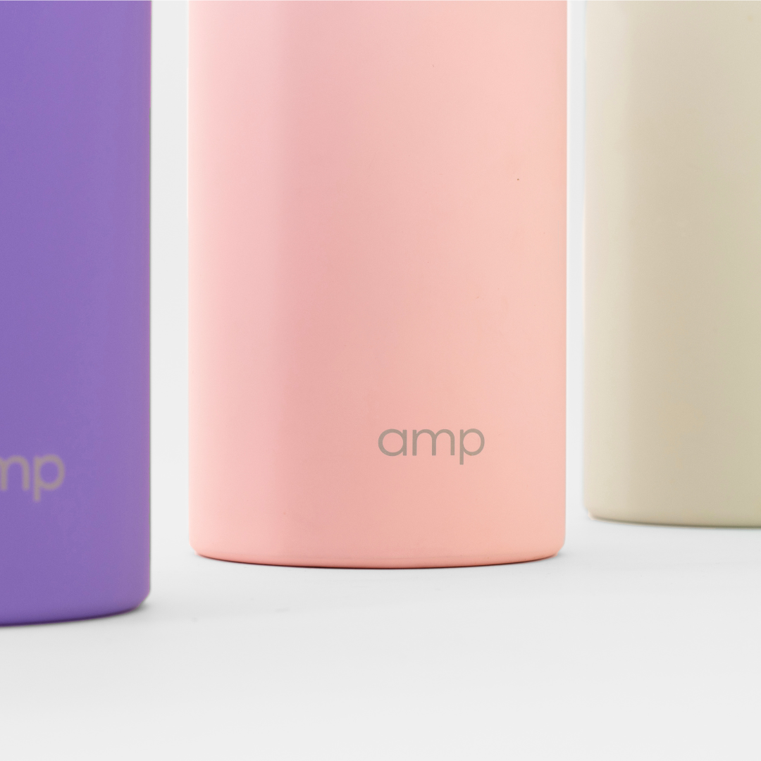 Amp Water Bottle Black