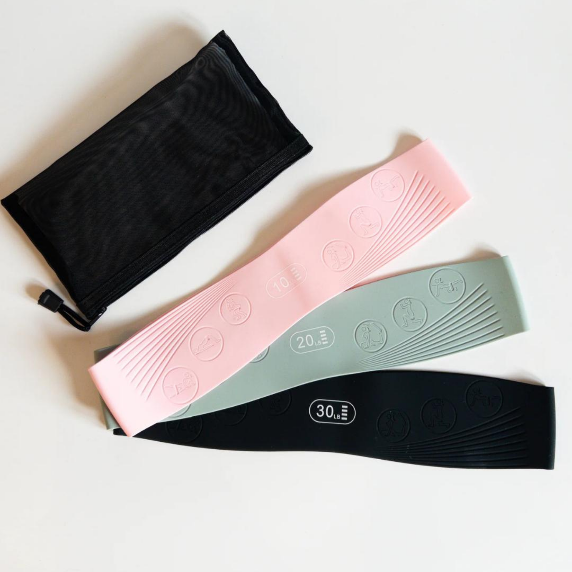 Silicone Resistance Bands Set