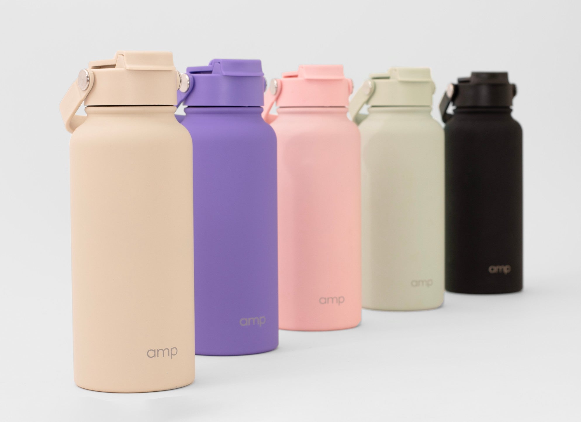 Amp Water Bottle Black