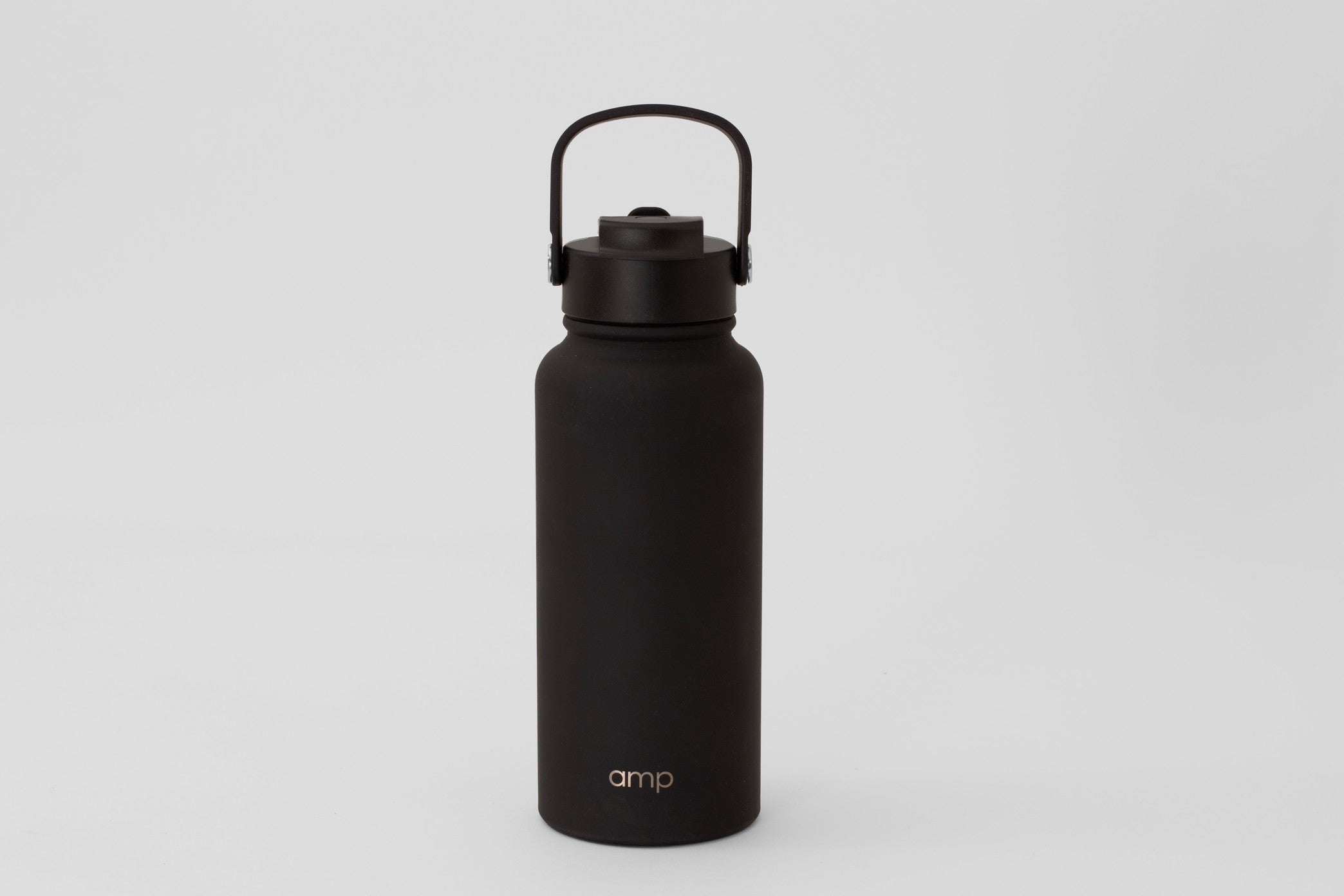 Amp Water Bottle Black