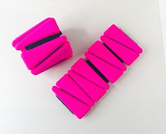 Amp Tone Up Wrist Ankle Weights 4lb Neon Pink