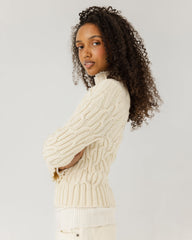 Bangos: Sea Salt Merino Wool Sweater