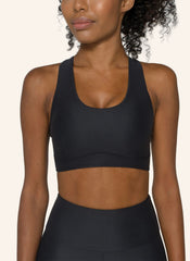 Arolla Racerback Sports Bra Top Lava Stone